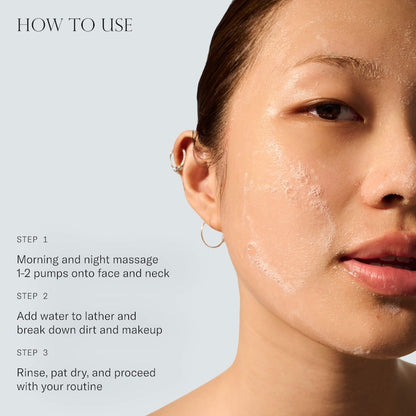 Dieux Baptism Hydrating + Pore Clarifying Gentle Foaming Gel Cleanser