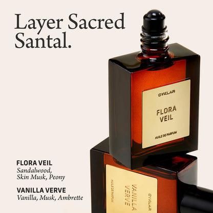 CYKLAR Sacred Santal Roll-On Perfume Oil with Vanilla and Cashmere Wood