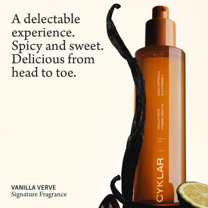 CYKLAR Vanilla Verve Vitamin C Body Oil with Ectoin