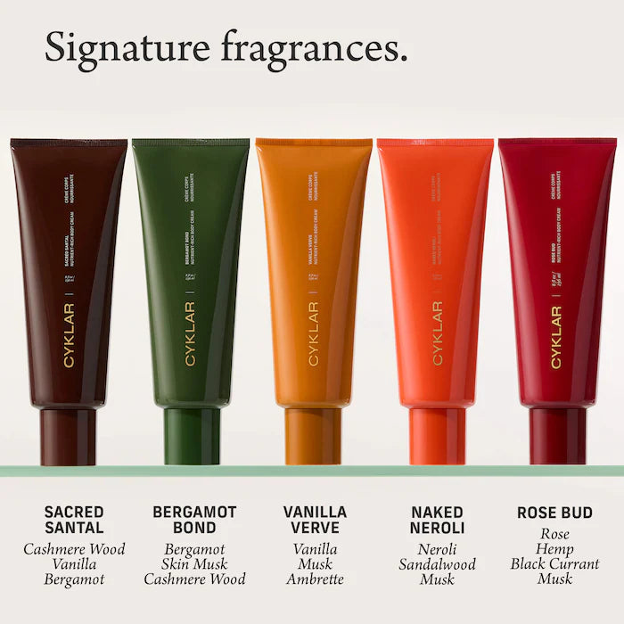 CYKLAR  Rose Bud Nutrient-Rich Body Cream with Niacinamide