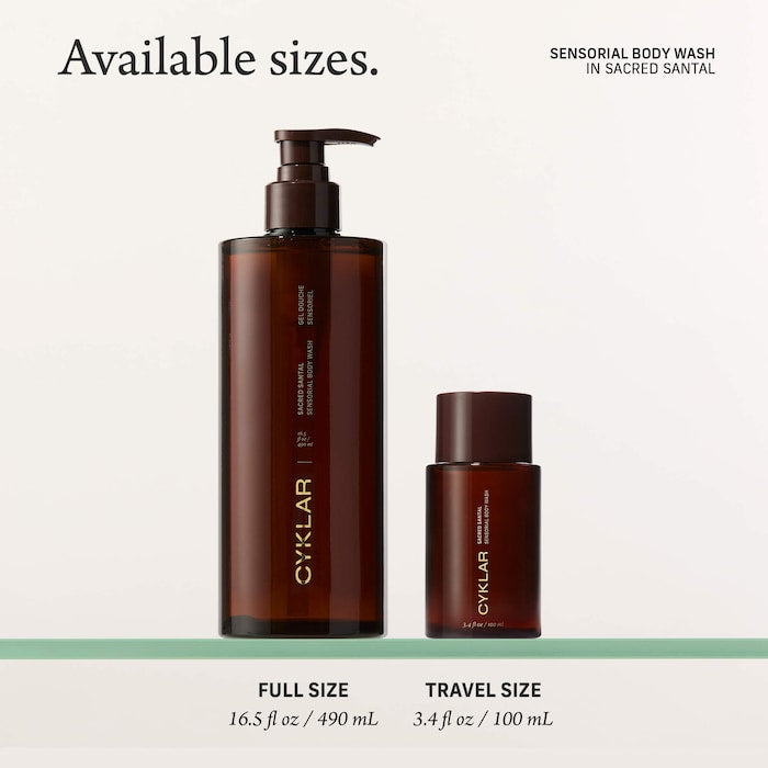 CYKLAR Sacred Santal Sensorial Body Wash for Moisture Barrier